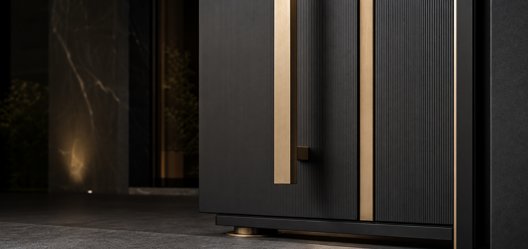 GeoWood Custom Luxury Entrance Door detail image
