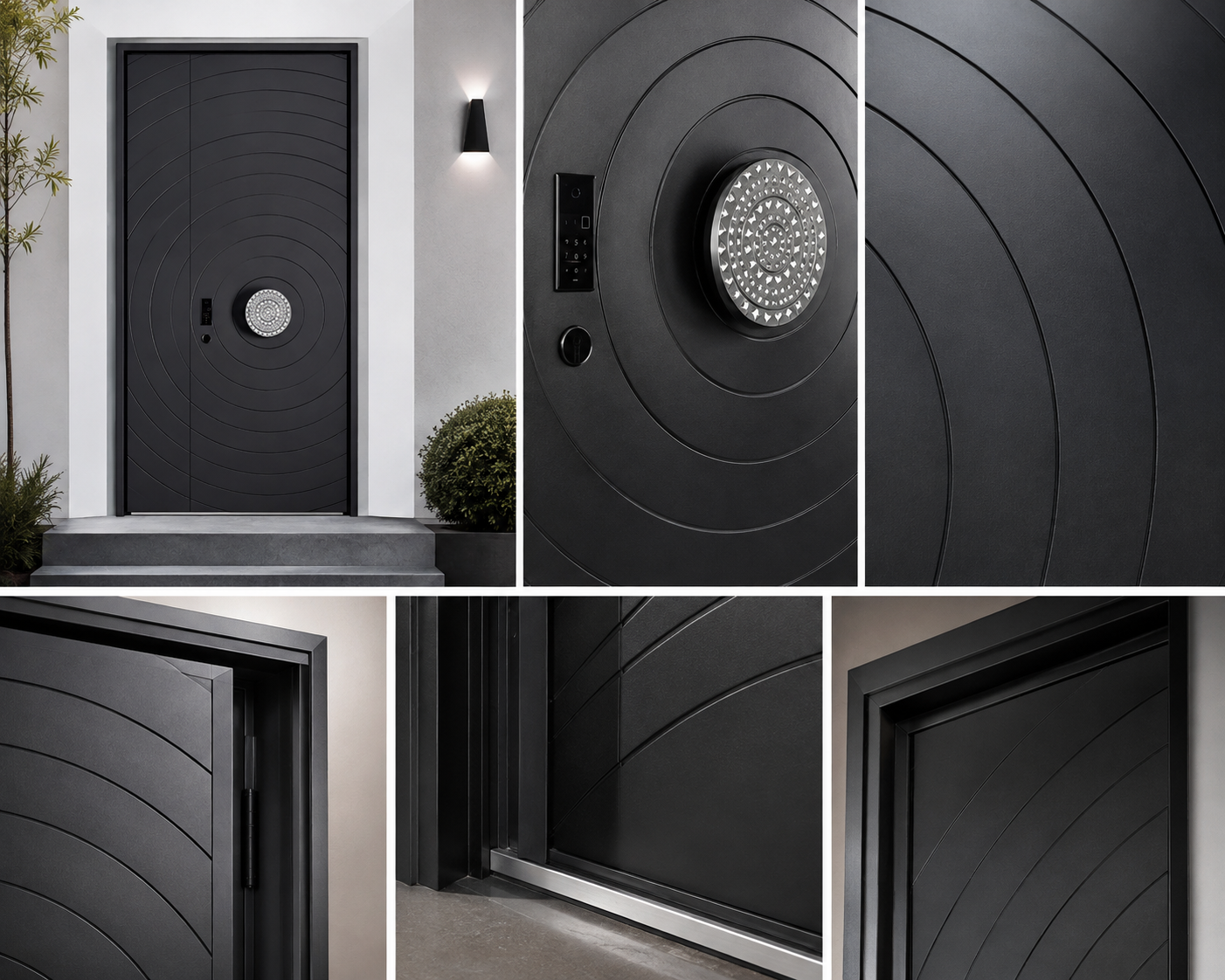 Orbit Unequal Double Entrance Door detail image