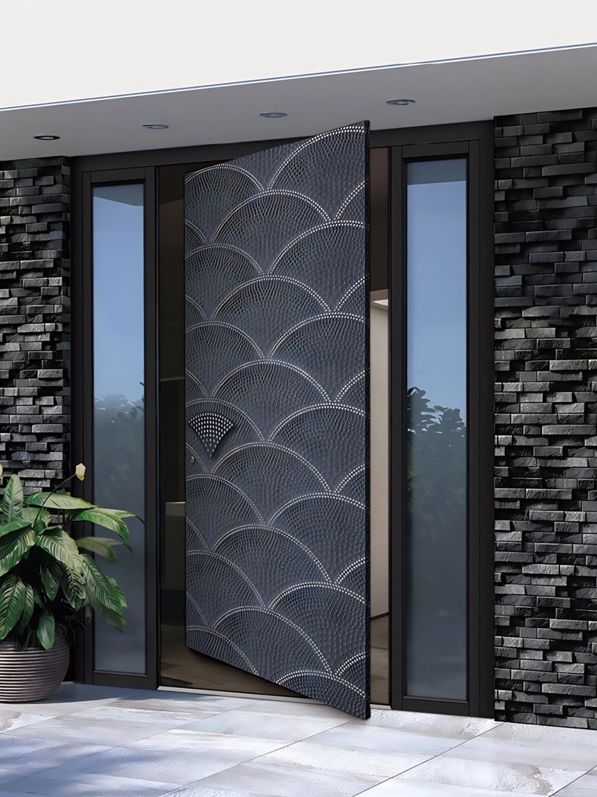 WaveScale Luxury Pivot Entrance Door product