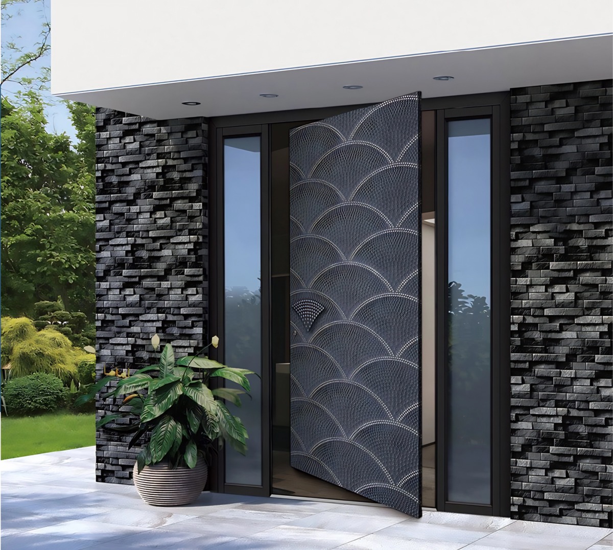 WaveScale Luxury Pivot Entrance Door detail image
