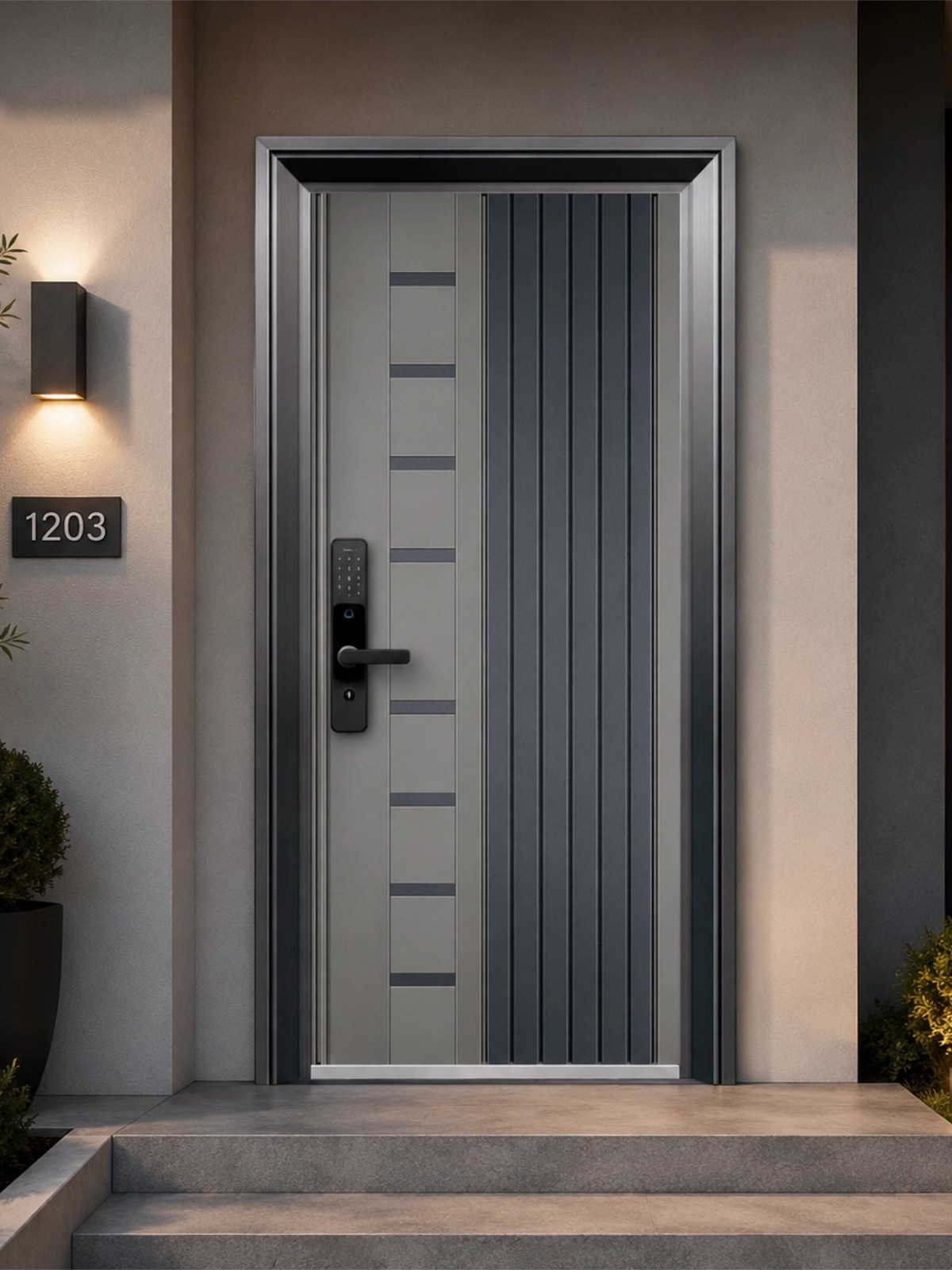 UrbanLine Korean Stainless Steel Entrance Door product
