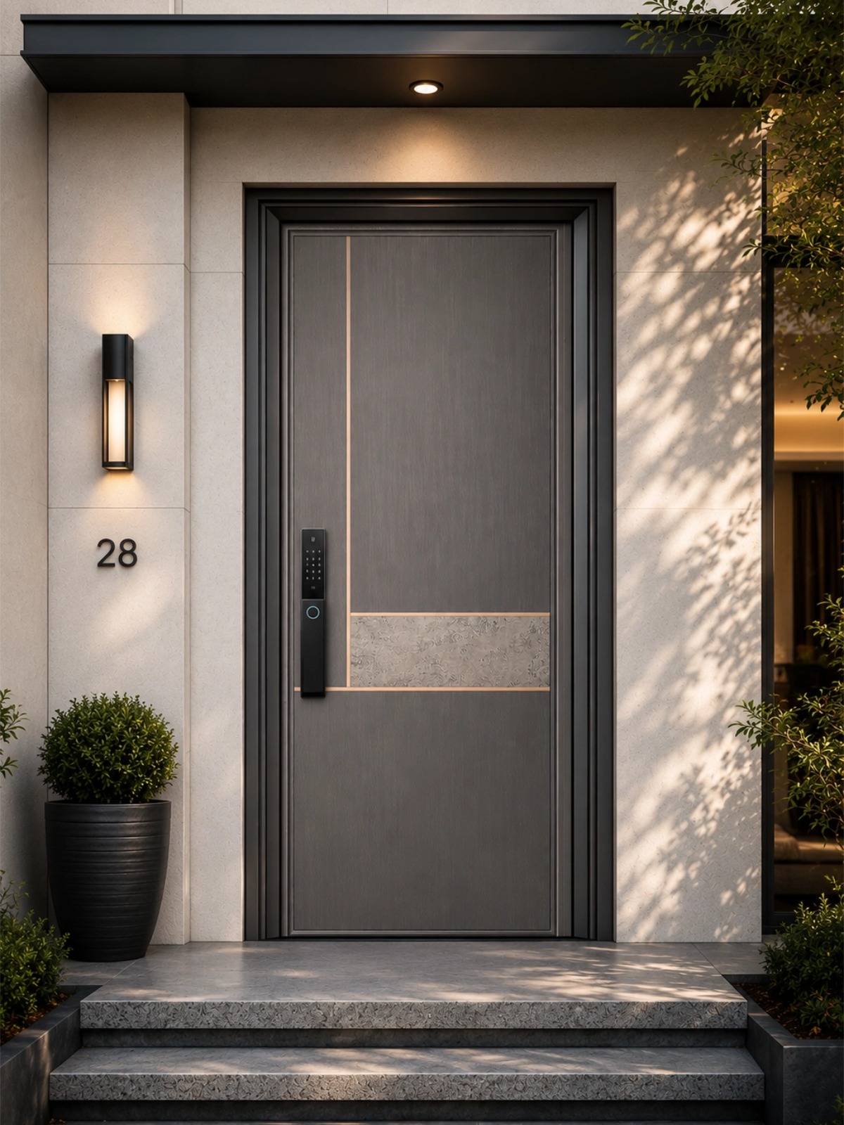 SeoulLine Korean Style Stainless Steel Entrance Door product