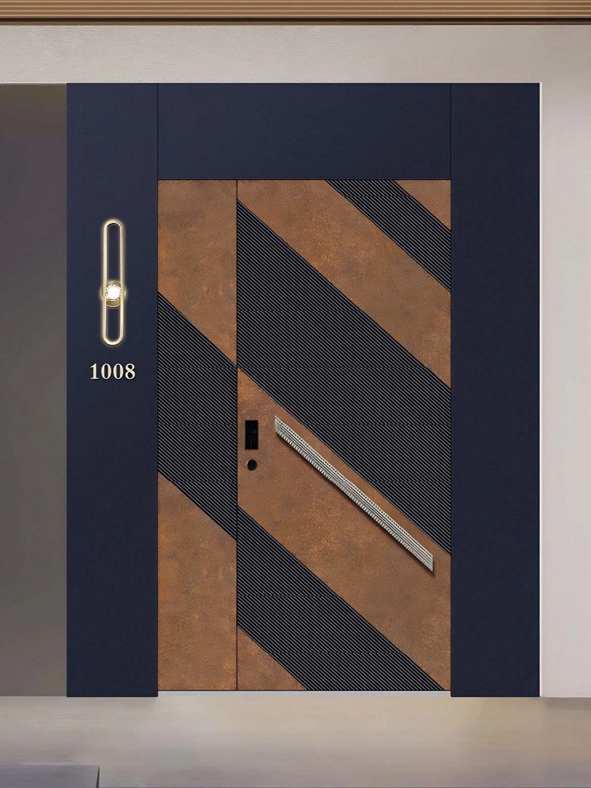 One Door One Scene – Linea Custom Luxury Entrance Door product