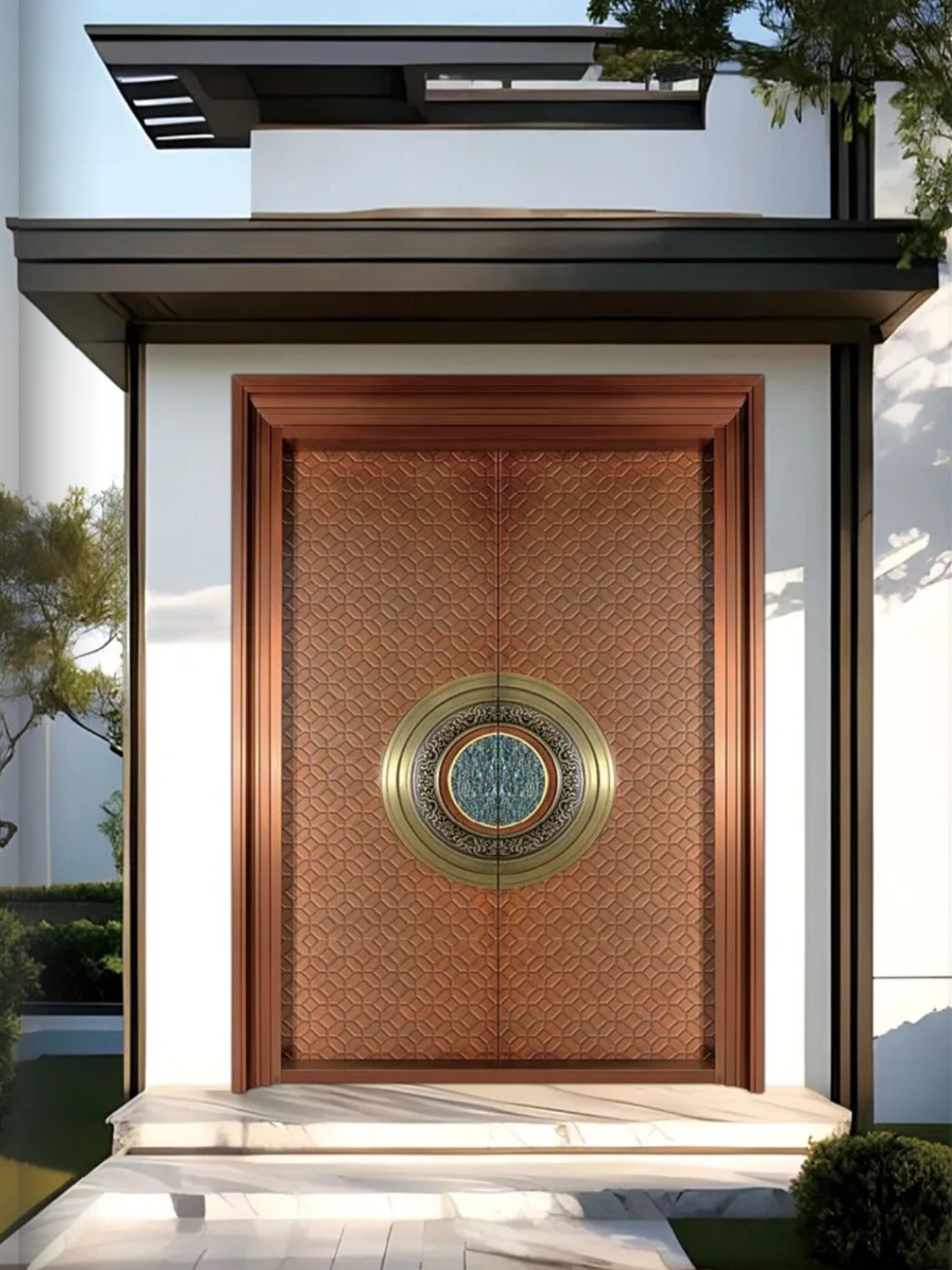 RoyalMedallion Copper Double Entrance Door product
