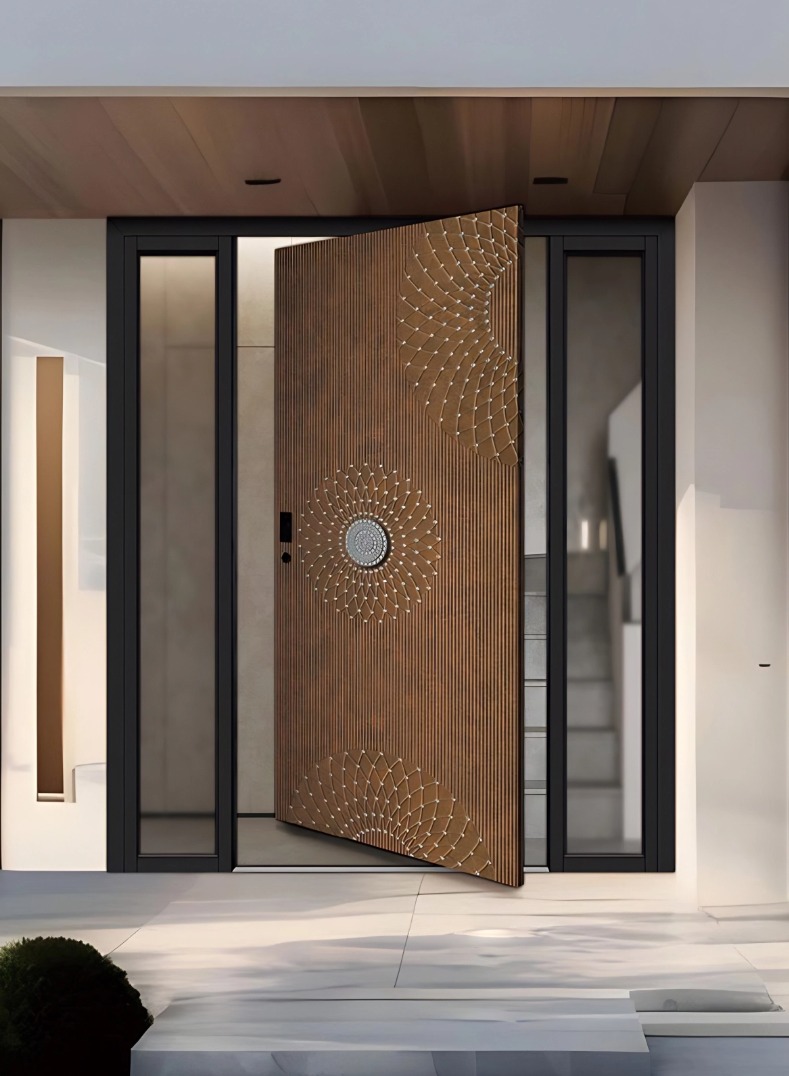 Radiant Luxury Pivot Front Door product